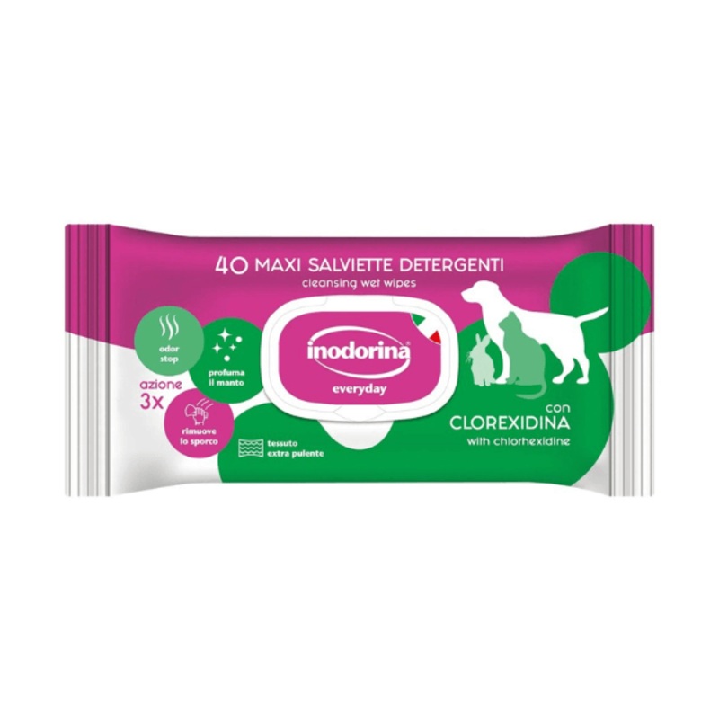 Inodorina – Clorexidina Wipes 40-100-110 sheets 110 Sheets
