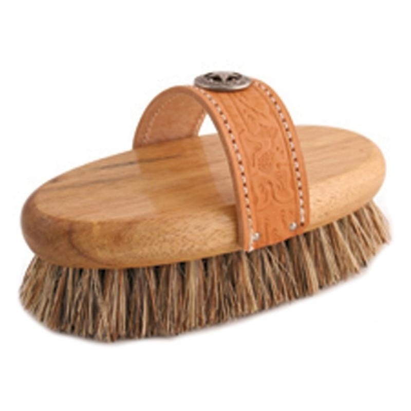 Legends Union Harvester Western Grooming Brush 8 INCH TAN