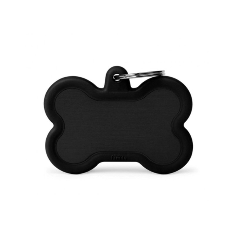MY FAMILY BLACK BONE ALU BLACK RUBBER