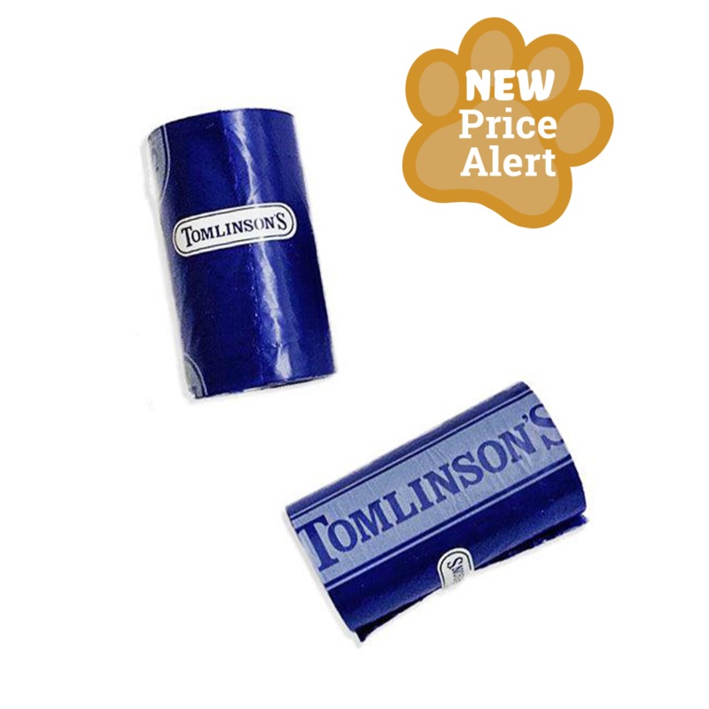 Tomlinson’s Blue Poop Bag Single Roll for Dogs