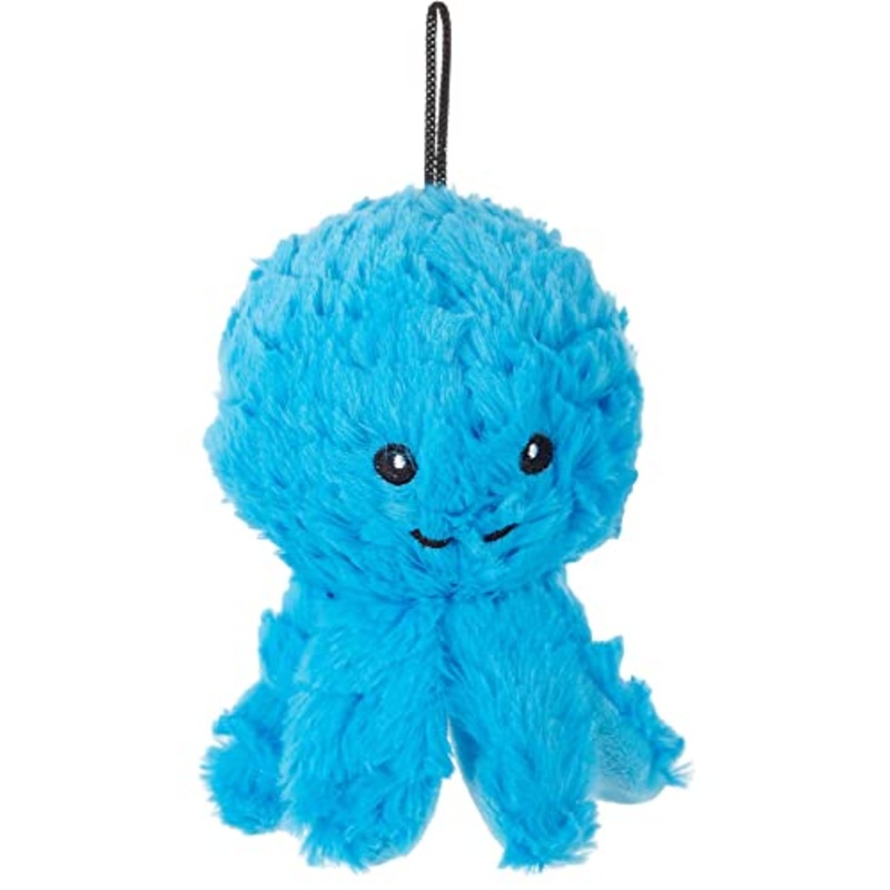 PetLou EZ Squeaky Octopus Ball, 4in