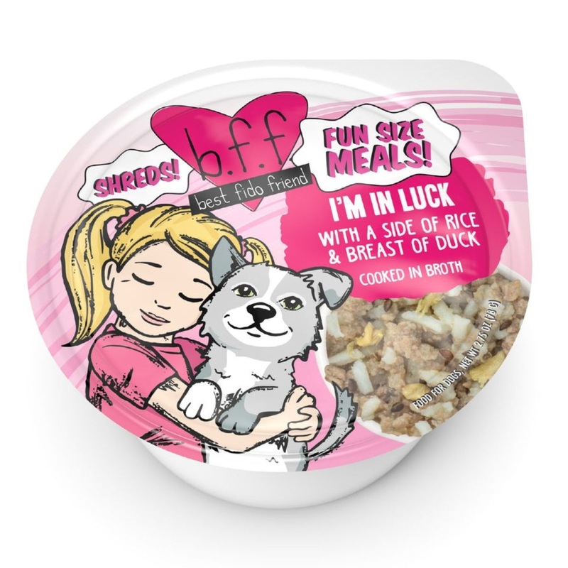 Weruva BFF Dog Fun Size Meals I’m In Luck Duck Dog Food 2.75oz