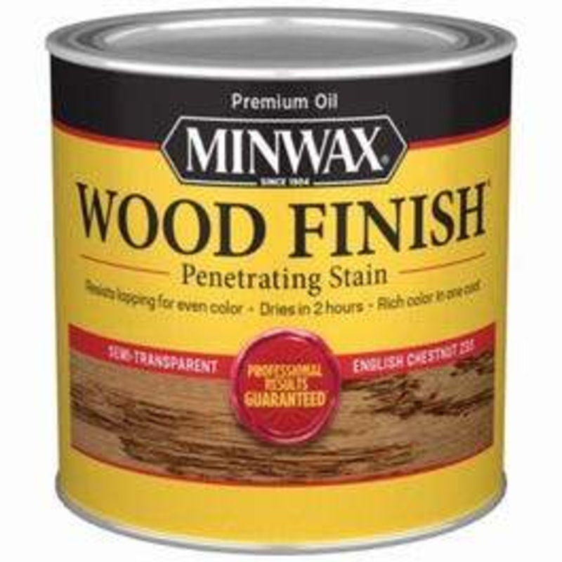 1/2-Pt. English Chestnut Wood Finish