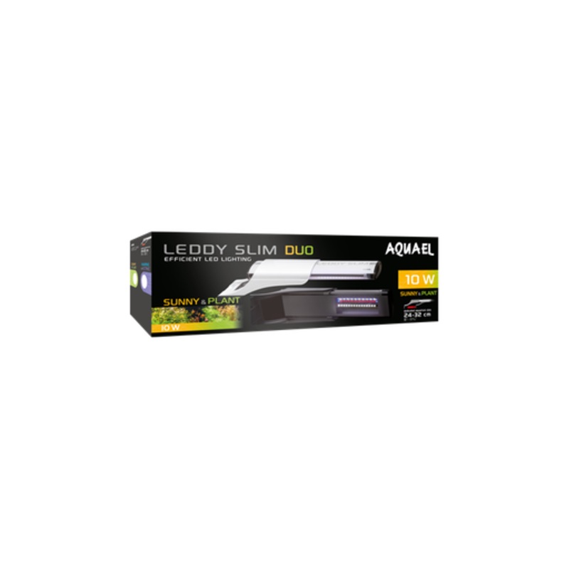 Aquael Leddy Slim Duo Sunny & plant &night Black 10W