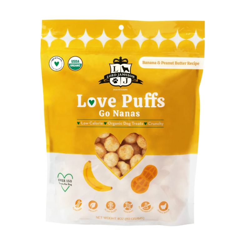 Lord Jameson Go Nanas Organic Dog Treats | 4 oz