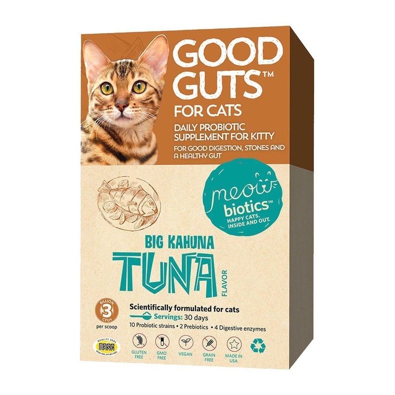 Meowbiotics Good Guts Daily Probiotic Supplement For Cats 30 day supply