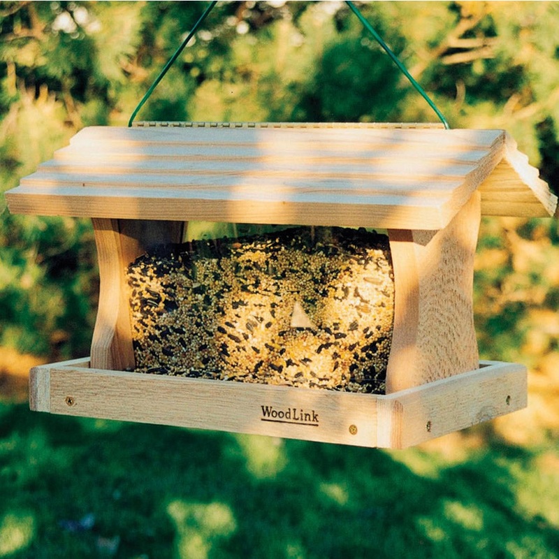Premier Cedar Feeder Double Hopper