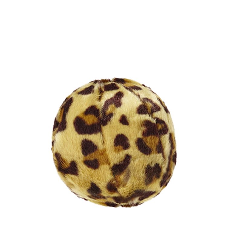 FLUFF AND TUFF LEOPARD BALL