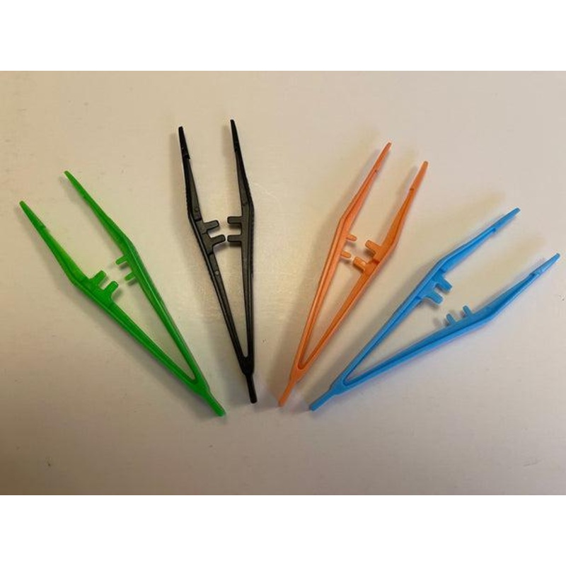 Plastic Tweezers Black