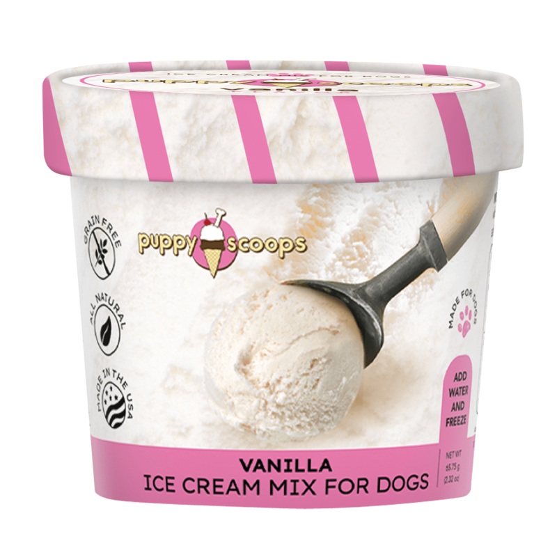 Puppy Cake Puppy Scoops Ice Cream Mix – Vanilla