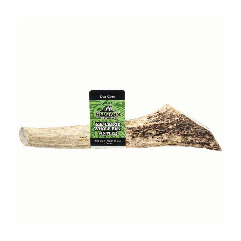 Redbarn Grain Free Whole Elk Antler Dog Treats 5.7 Oz X XX-Large