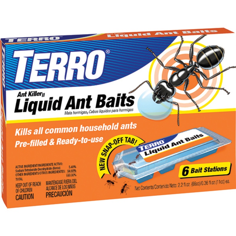 TERRO LIQUID ANT BAITS 6-pack