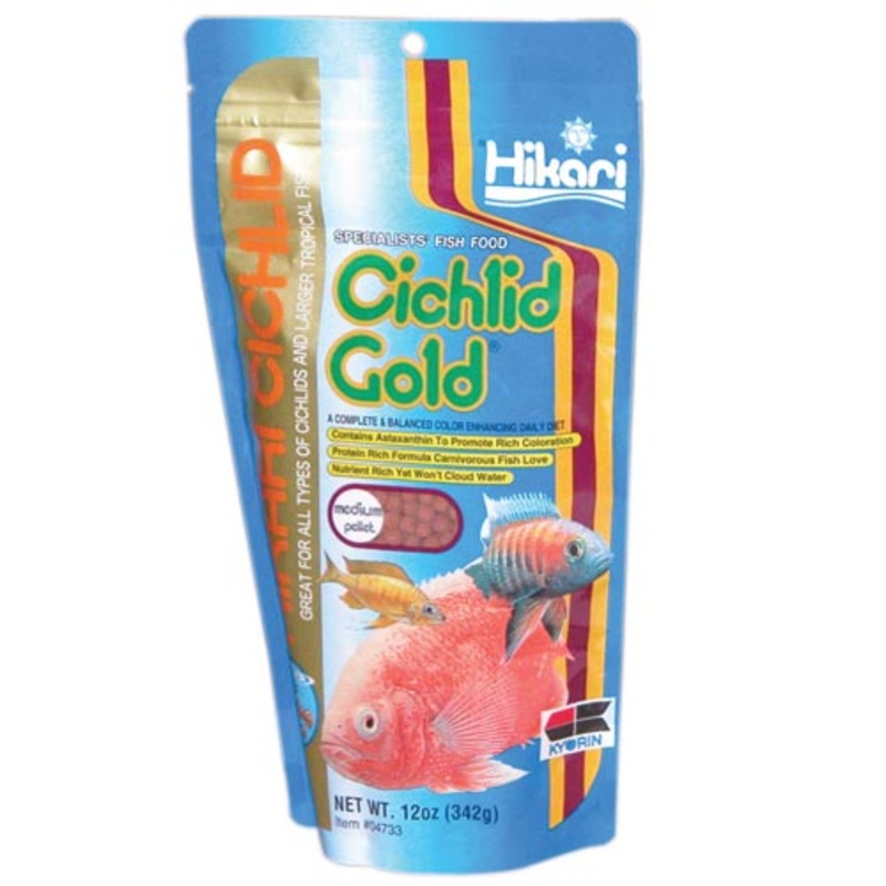 Hikari Sinking Cichlid Gold Medium 3.5 oz.