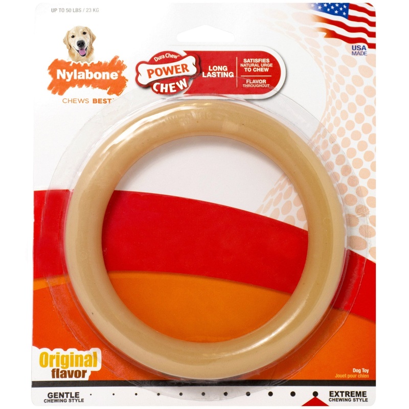Nylabone Power Chew Ring Chew Toy Pack of 1