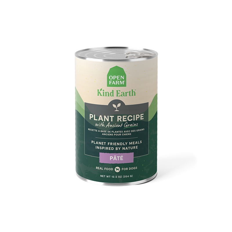 Open Farm Kind Earth Plant Pt with Ancient Grains for Dogs 12.5 oz can