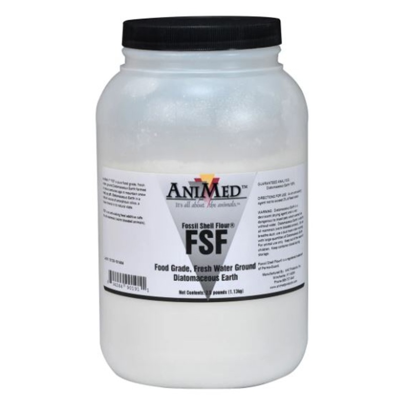 Animed Fossil Shell Flour FSF Diatomaceous Earth 2.5 lb