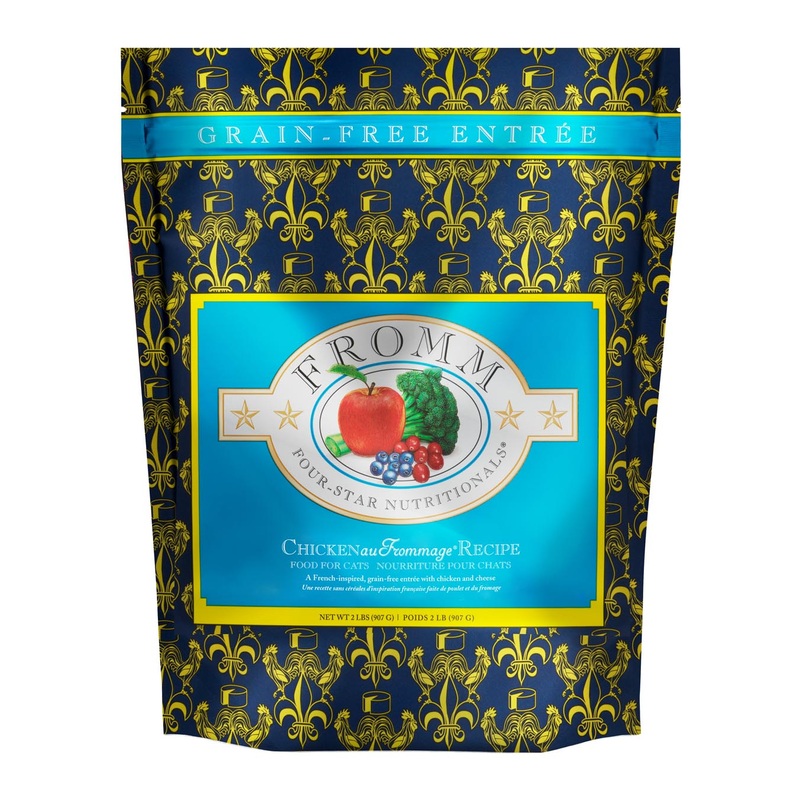 Fromm Four-Star Chicken Au Frommage Recipe Cat Food 4 lbs