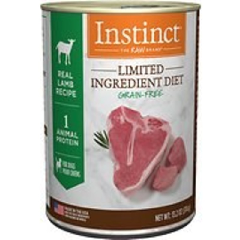 Instinct – Limited Ingredient Lamb – Canned Dog Food – 13.2 oz., Case of 12