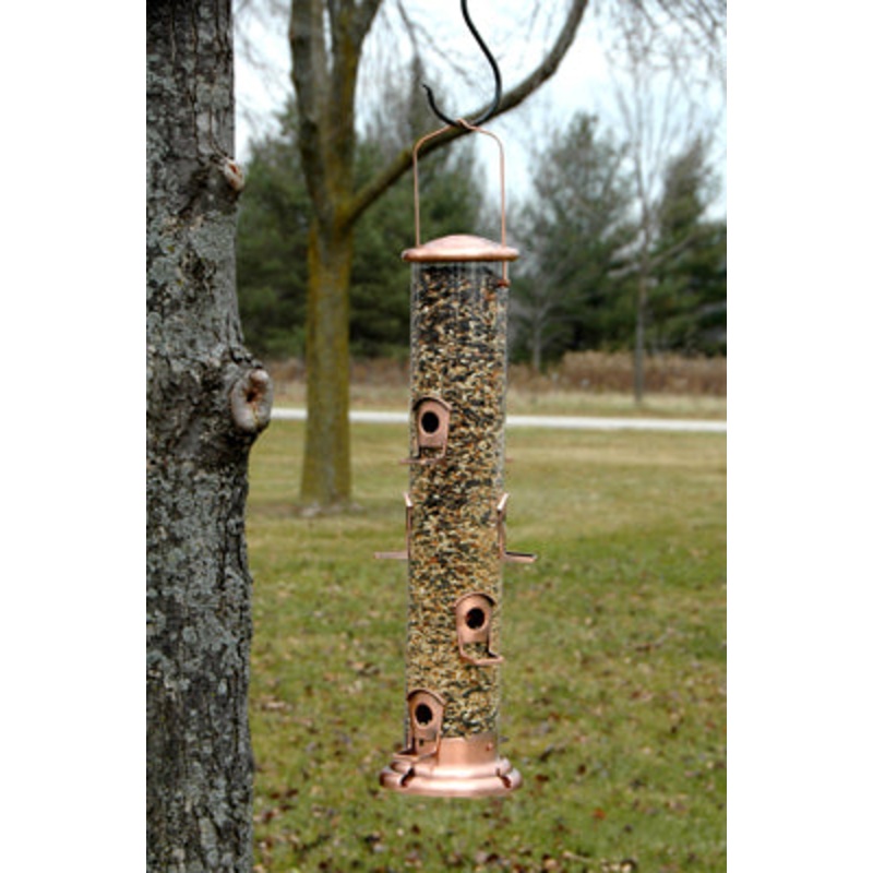 Brushed Copper Mega Tube Feeder
