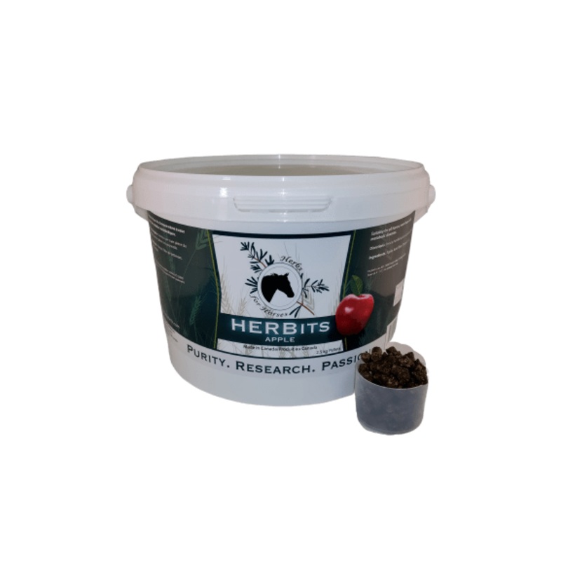 Herbs For Horses Herbits ( Sugarless Horse Treats) Apple Flavor