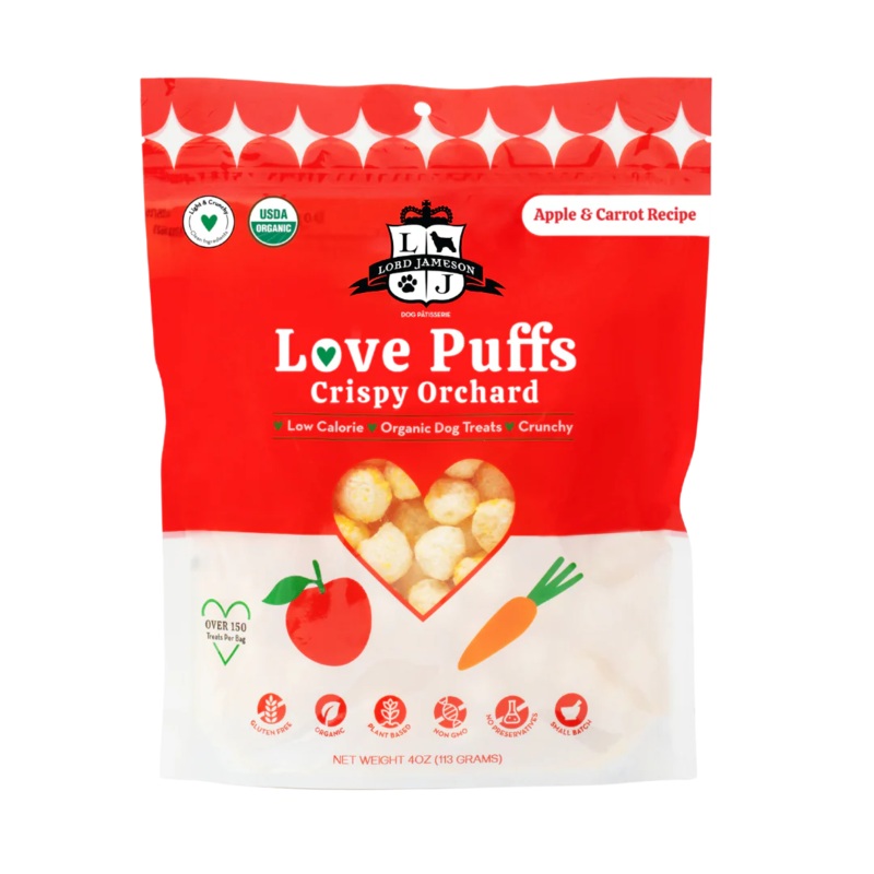Lord Jameson Crispy Orchard Organic Dog Treats | 4 oz