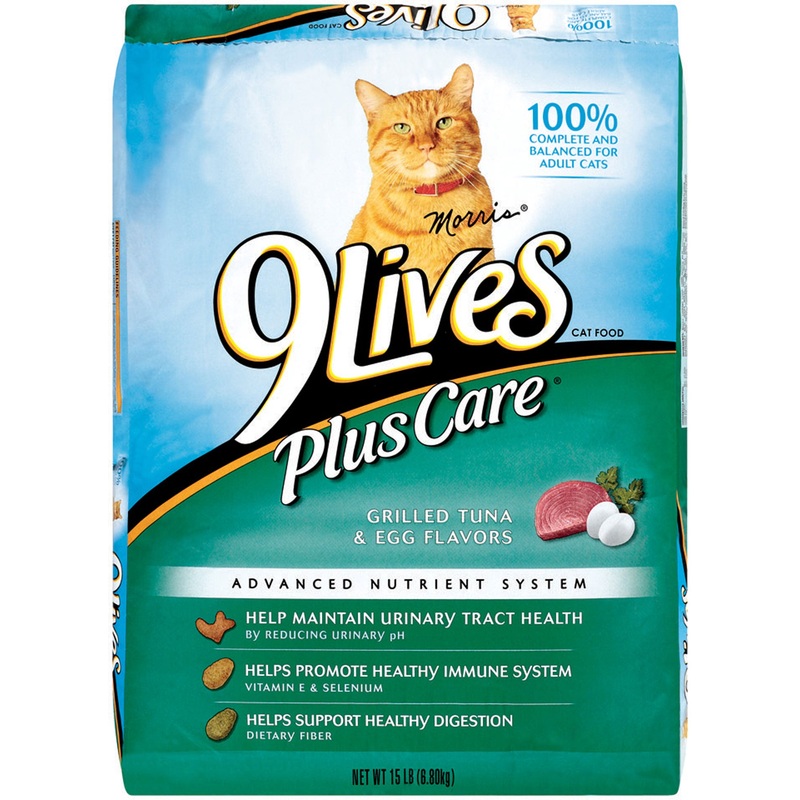 9 Lives Plus Care Formula Dry Cat Food
