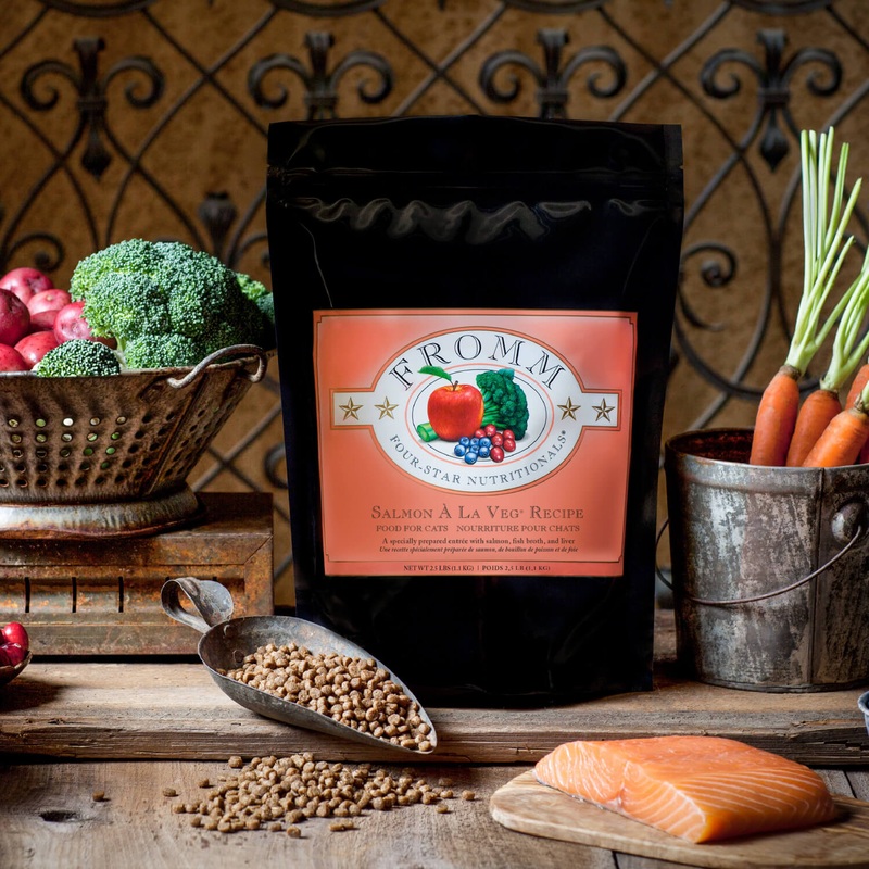 Fromm Four-Star Dry Cat Food – Salmon  La Veg – 10lb Bag