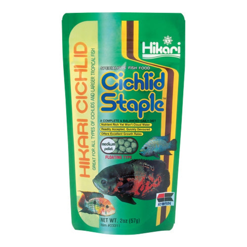 Hikari Cichlid Staple Medium 2 oz.