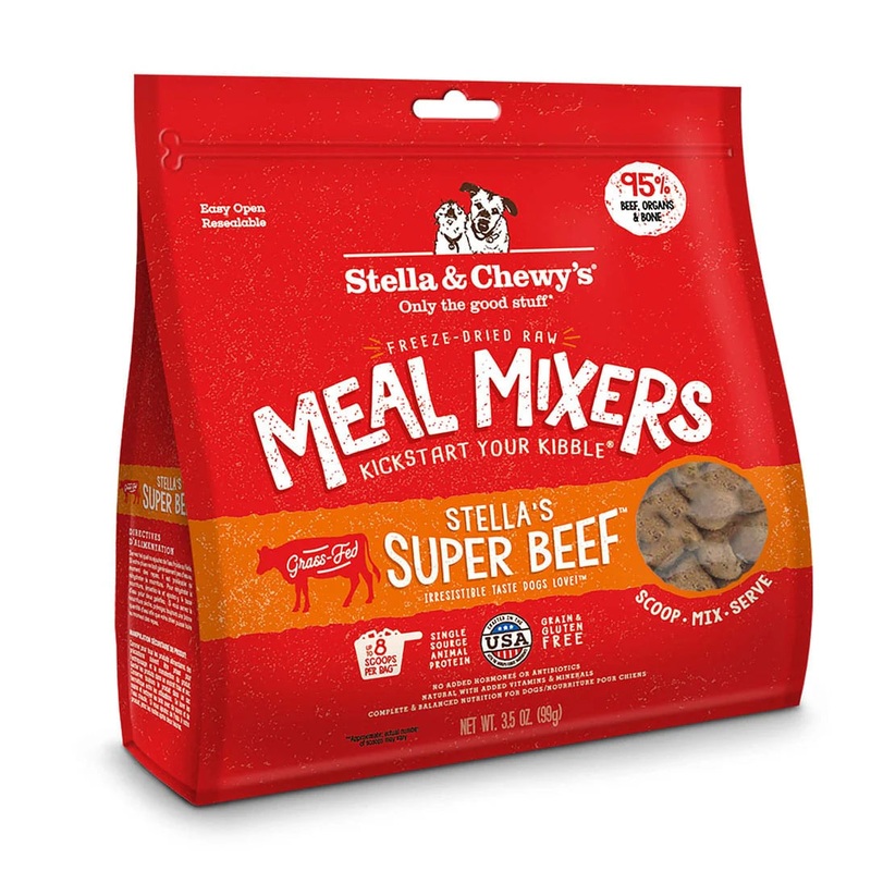 Stellas Super Beef Meal Mixers – 1oz Trial Size