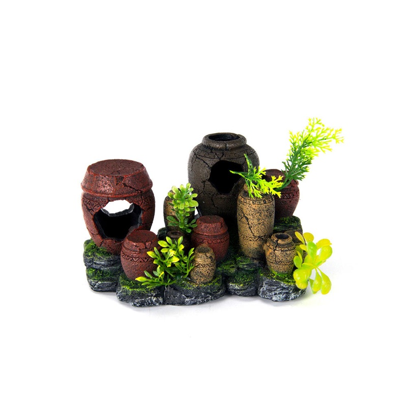 AquaFit Polyresin Whiskey Barrel 7x4x4.5″