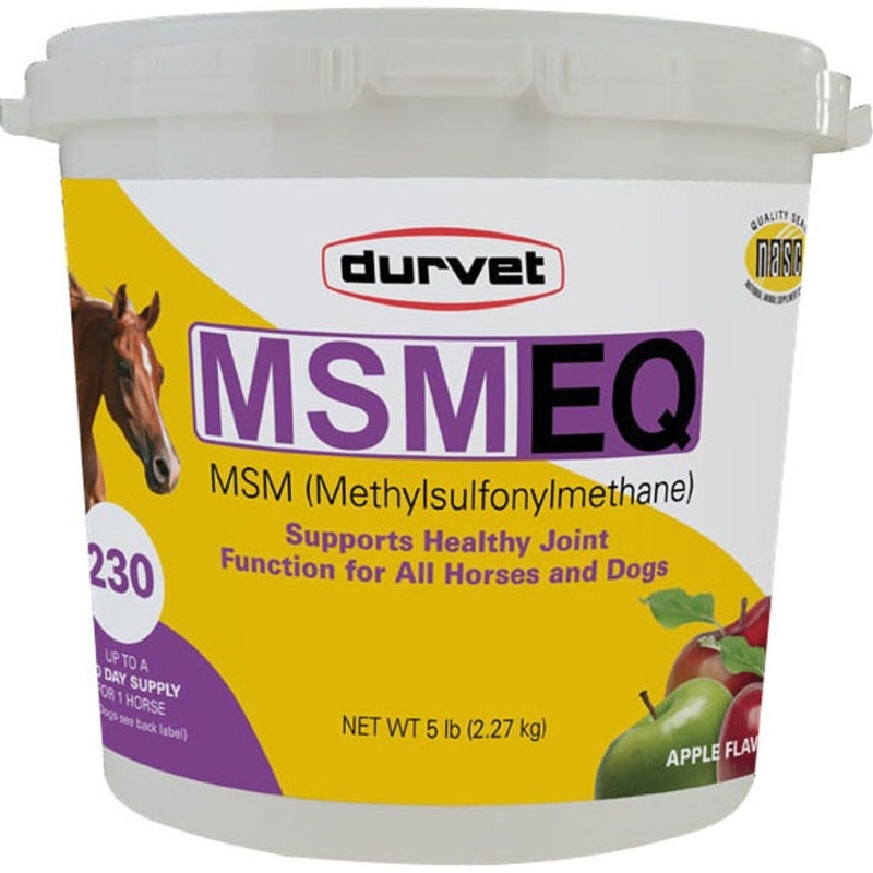 DURVET MSM EQ JOINT SUPPORT 5 LB-230 DAY APPLE
