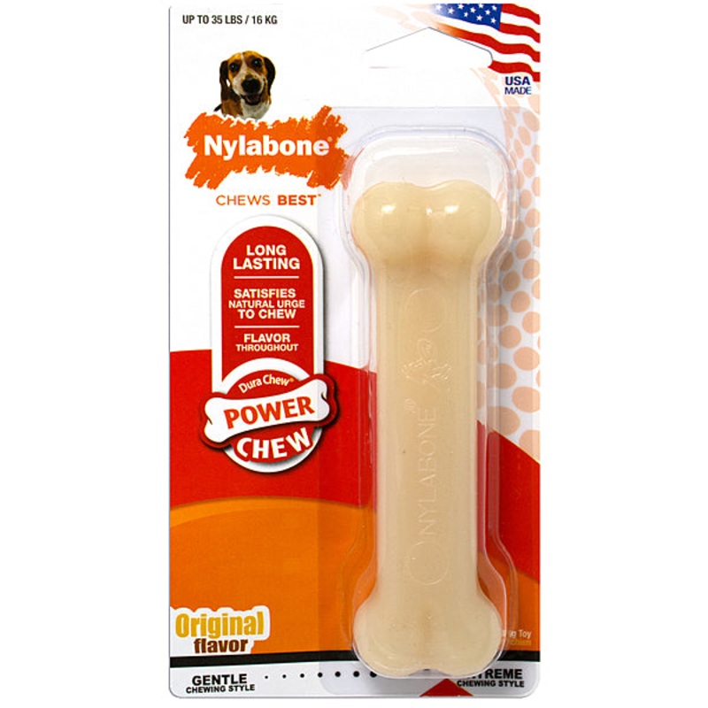 Nylabone Dura Chew Bone Original Wolf up to 35lbs