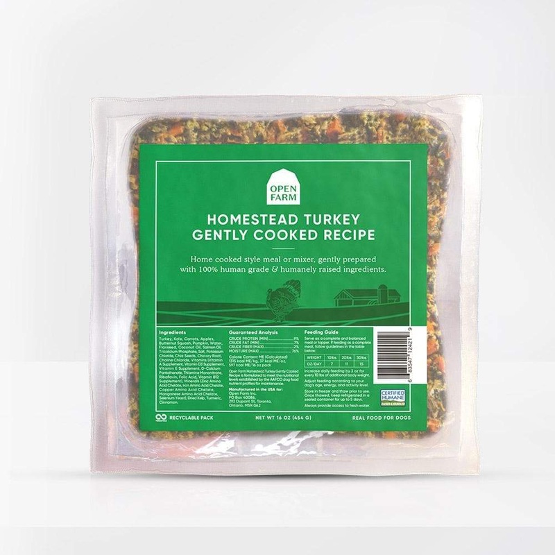 Open Farm Homestead Turkey Gently Cooked Recipe 16-oz