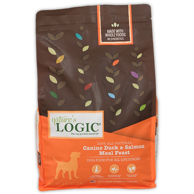 Natures Logic Canine Duck & Salmon Meal Feast 4.4 lb.