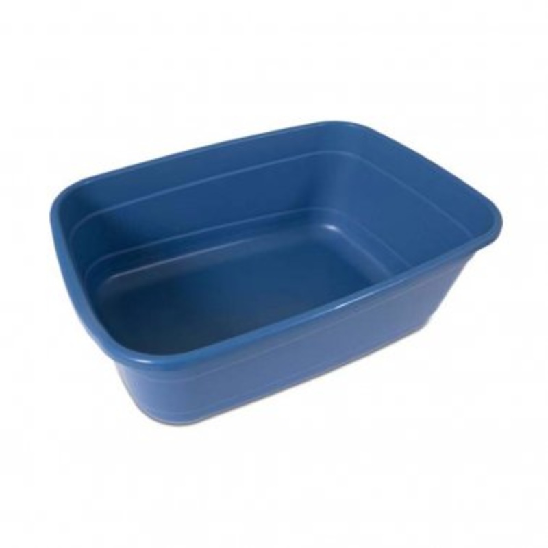 Petmate Litter Pan For Cat Giant Blue Mesa