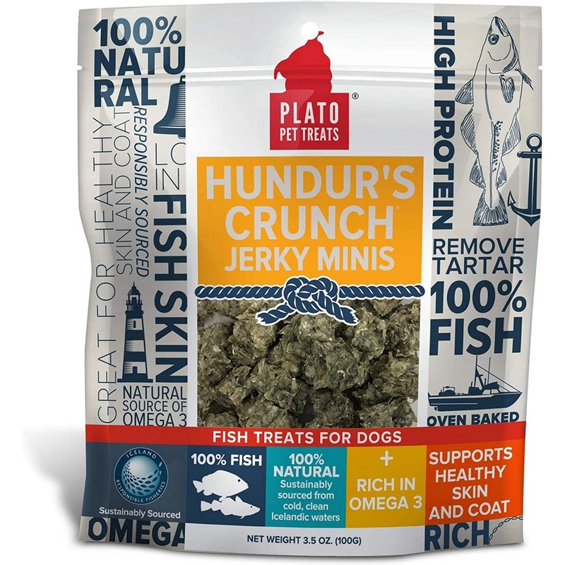 Plato Hundur’s Crunch Jerky Minis 3,5oz