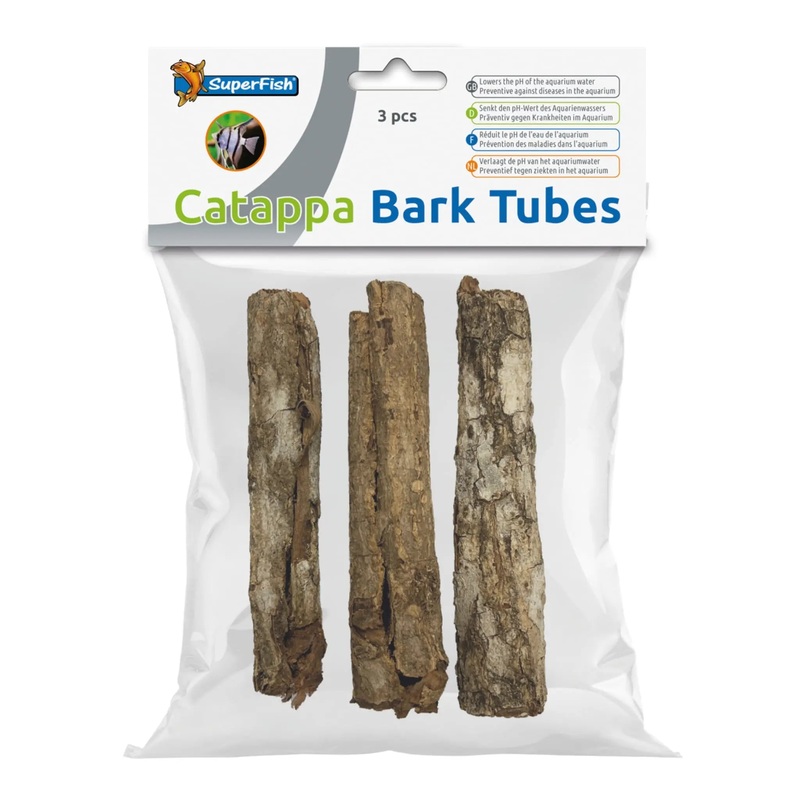 Superfish Catappa Bark Tubes