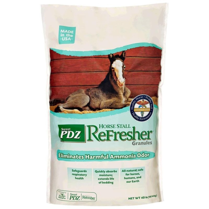 SWEET PDZ HORSE STALL REFRESHER GRANULES 40 LB WHITE