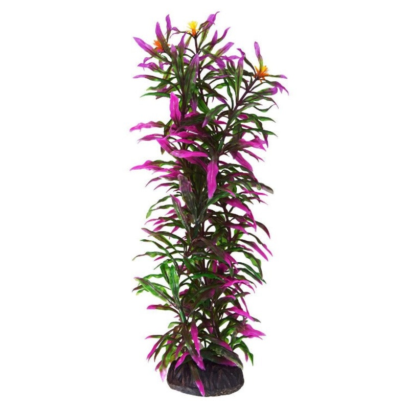 Artificial Plant Magenta Hygro 12 inch