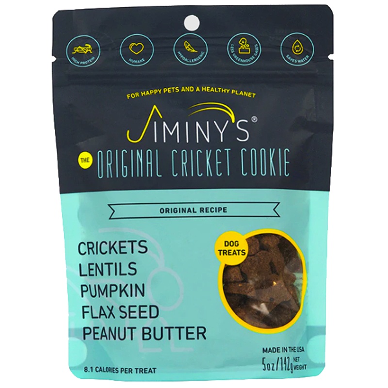 Original Recipe Cricket Cookie Grain-Free Dog Treats 5oz