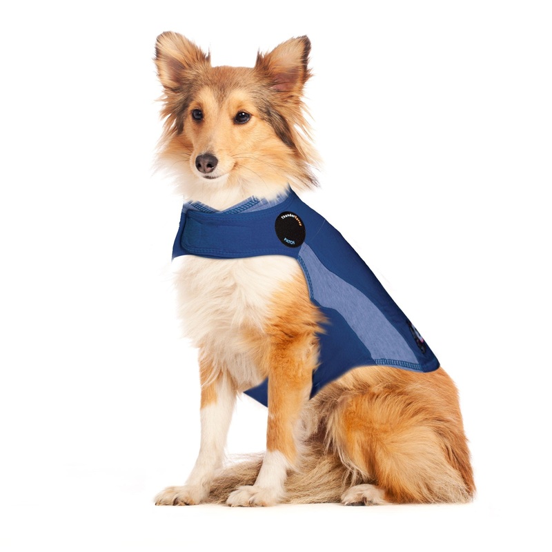 Thunderworks ThunderShirt for Dogs: Blue Polo X-Small (8-14 Lbs)