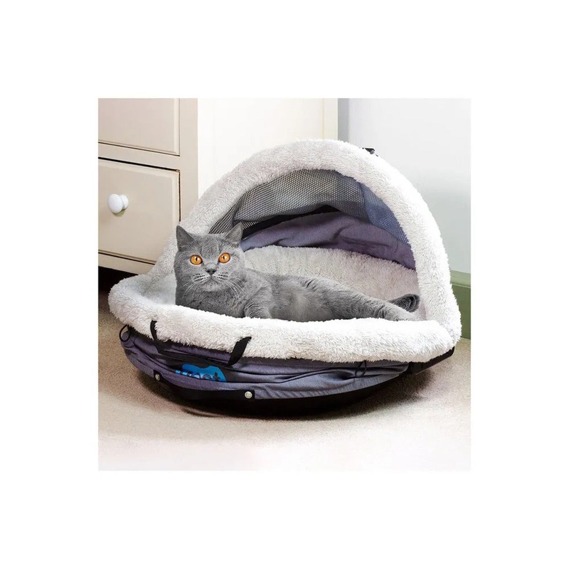 Bear Bear Pet Nest and Go Pet Bed and Carrier 24 in x 23 in x 16 in