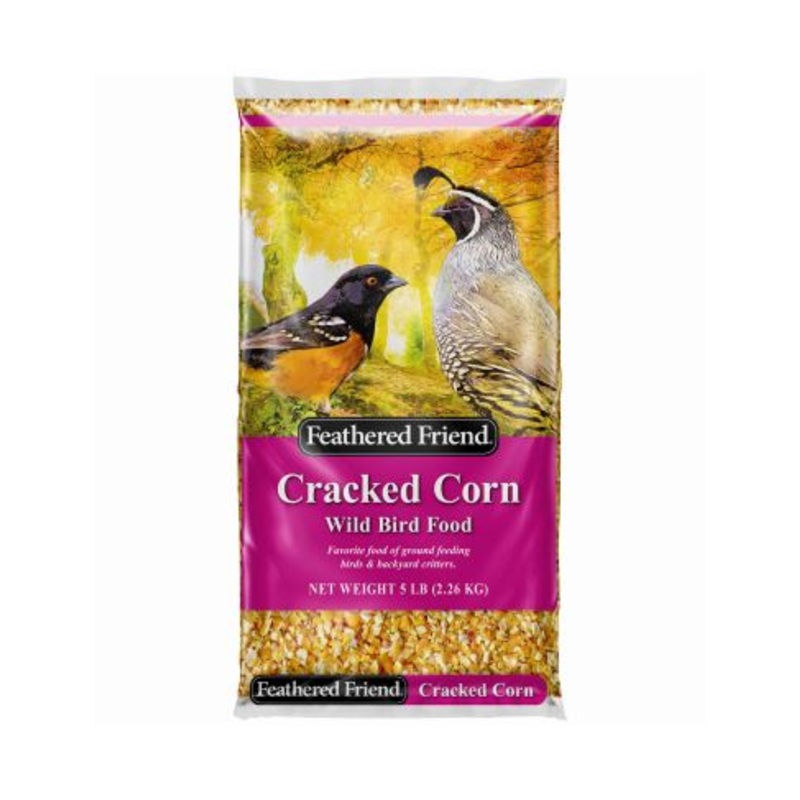 Feathered Friend Cracked Corn Wild Bird Food 5 lb – 14366
