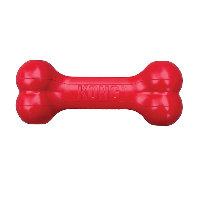 Kong Goodie Bone Dog Toys Red Large