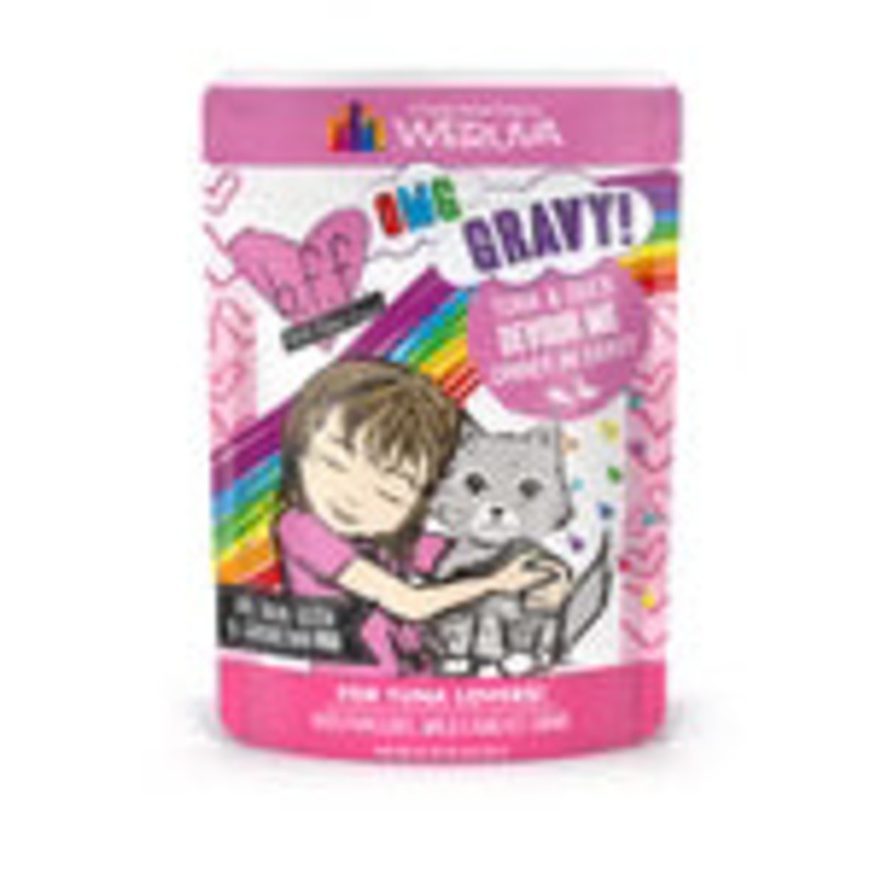 BFF OMG Wet Cat Food – Tuna & Duck Devour Me – 3oz Pouch
