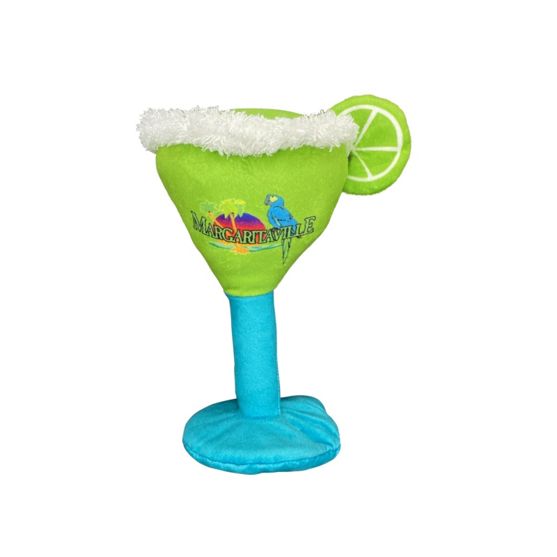 MultiPet Margaritaville Margarita Glass Dog Toy