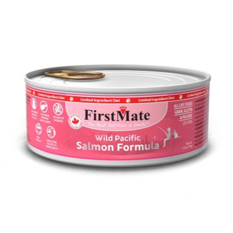 Wild Salmon Formula Limited Ingredient Diet Grain-Free Wet Canned Cat Food 3.2oz Case ( 24 Cans )