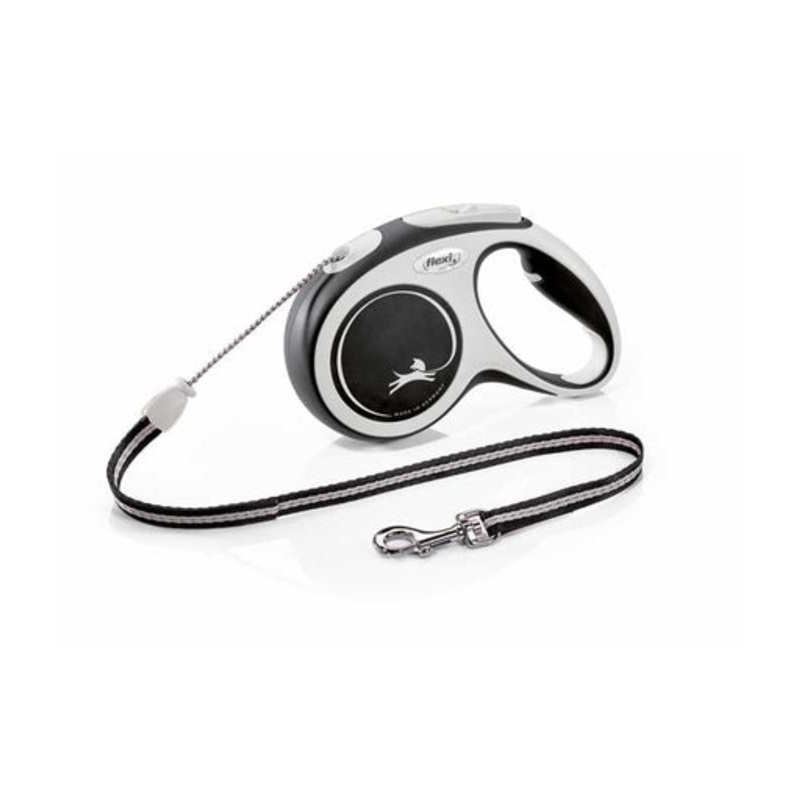 Flexi New Comfort M Cord 5m[Color – Black]