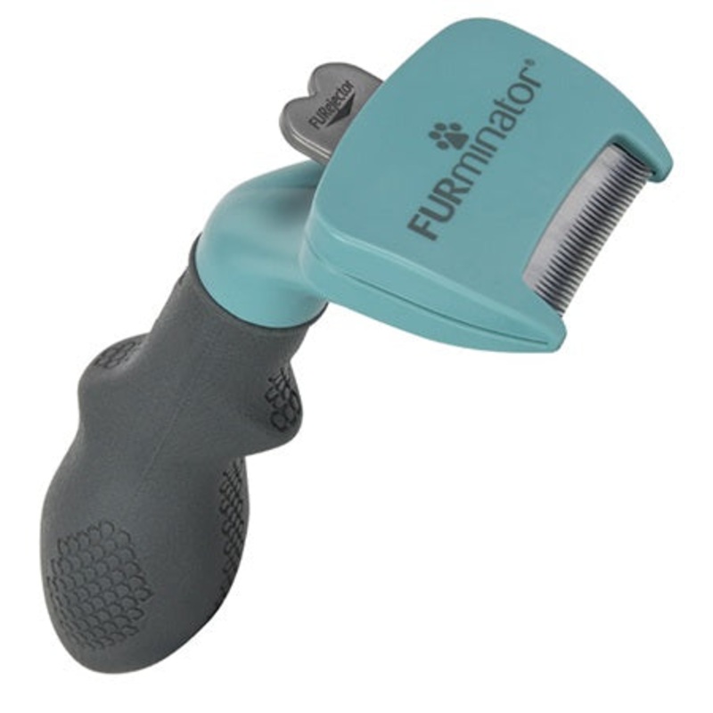 FURminator deShedding Tool for Cats with Short Hair Small