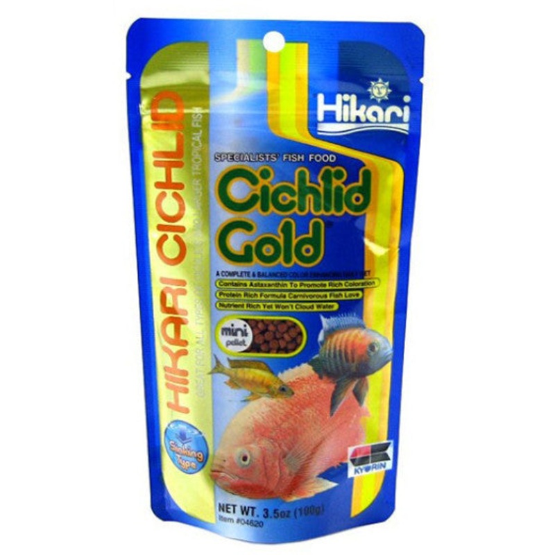 Hikari – Sinking Cichlid Gold – Medium Pellets (342g)